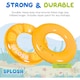 image 5 of Splosh Fruit Swim Rings - Set of 3