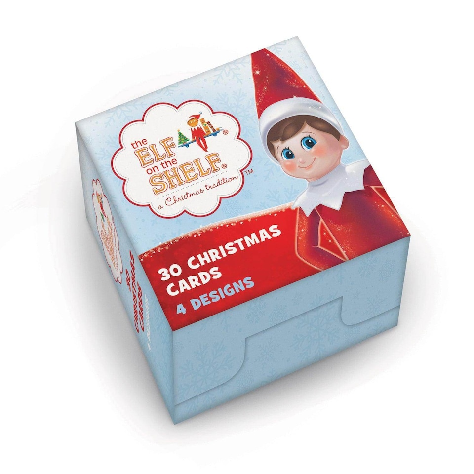 Elf On The Shelf Multipack of 30 Christmas Cards