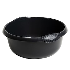 Casa Round Washing Up Bowl Midnight Black 32cm - One Colour - One Size