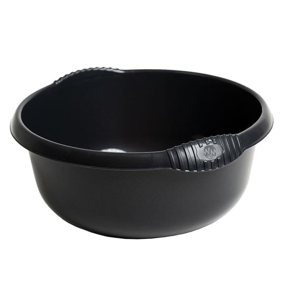 Casa Round Washing Up Bowl Midnight Black 32cm - One Colour - One Size