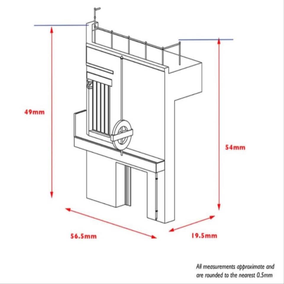 image 1 of Graham Farish Scenecraft Low Relief Underground Station (Pre-Built)