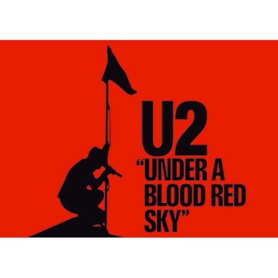 U2 Postcard: Under a Blood Red Sky (Standard)