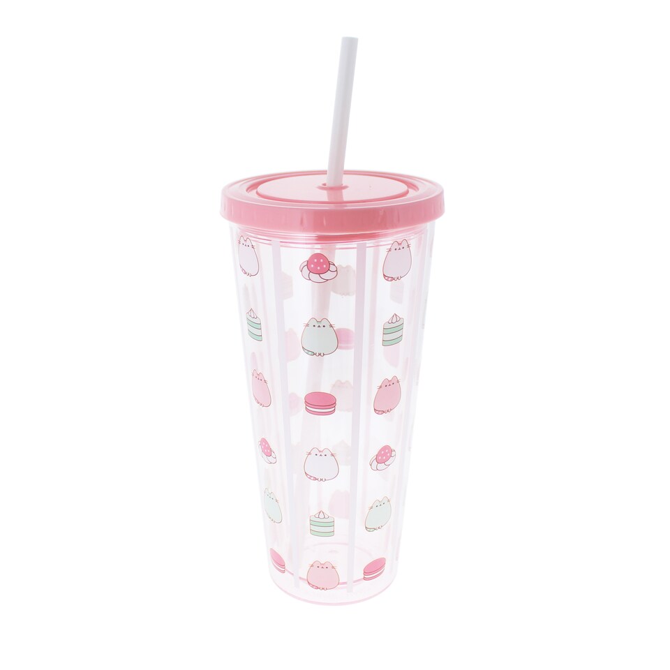 image 1 of Pusheen Beaker & Straw