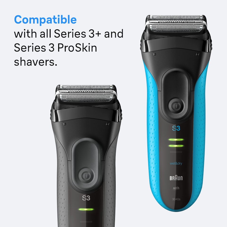 image 1 of Braun Series 3+ Electric Shaver ORIGINAL Replacement Head, 32B
