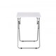 image 8 of Lightweight Portable Folding Snack Laptop TV Tray Table Desk | White