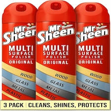 Mr Sheen Multi-Surface Polish Original 250ml Pack of x 3