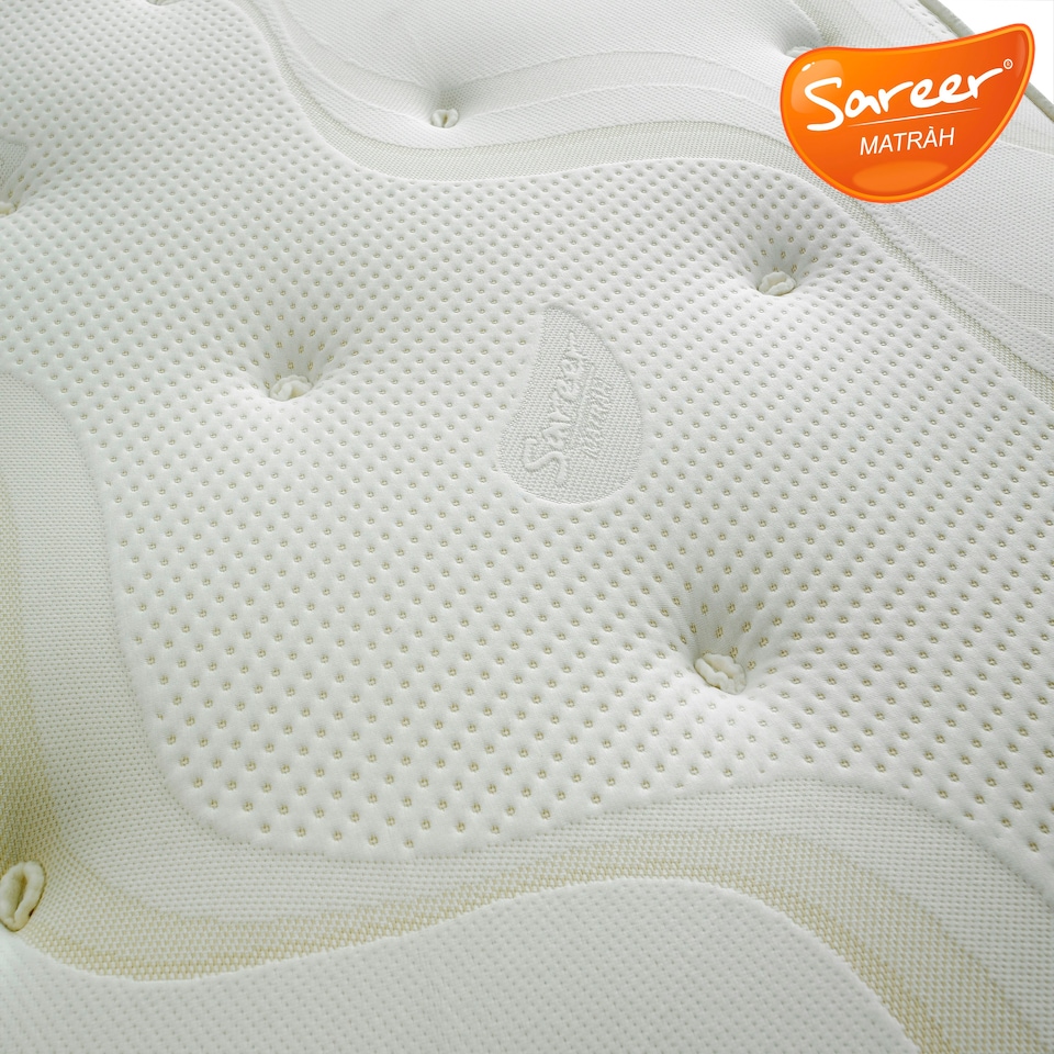 image 1 of Sareer Reflex Plus Open Coil Matrah Mattress 4FT6 White | Double