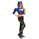 image 2 of DC Comics Girls Batgirl Costume - Blue/Black - 8-10 Years 8