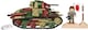 image 8 of Cobi 3115 - World War II - Type 95 Ha-Go Japanese Tank 380KL 380 pcs