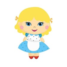 Goldilocks Fairy Tales Star Mini Cardboard Cutout 94cm