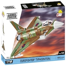 RAF Typhoon FGR4 "Gina" brick plane model - COBI 5843 - 577 bricks
