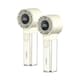 image 1 of GEEPAS Handheld Mini Fan Rechargeable and Portable Pack of 2 - White