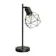 image 1 of ValueLights Angus Matte Black Adjustable Geometric Table Lamp | Black