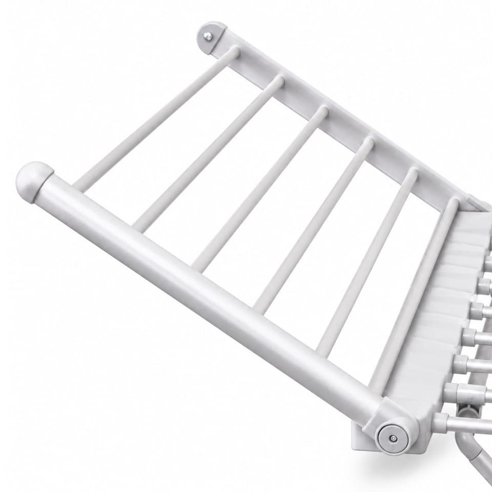 image 1 of Extendable Electric Heated Folding Clothes Horse Airer Dryer