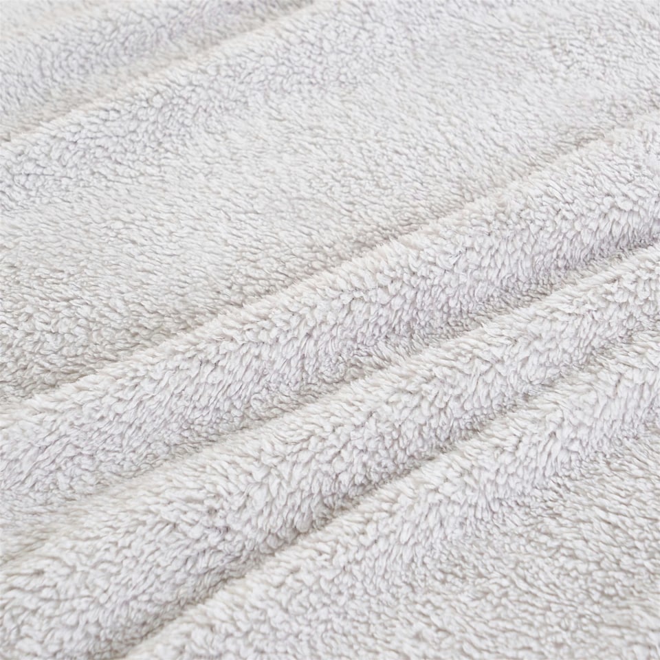 image 1 of OHS Luxury Teddy Fleece Reversible Duvet Cover and Pillowcase Bedding Set Multi | Red/Grey | Double