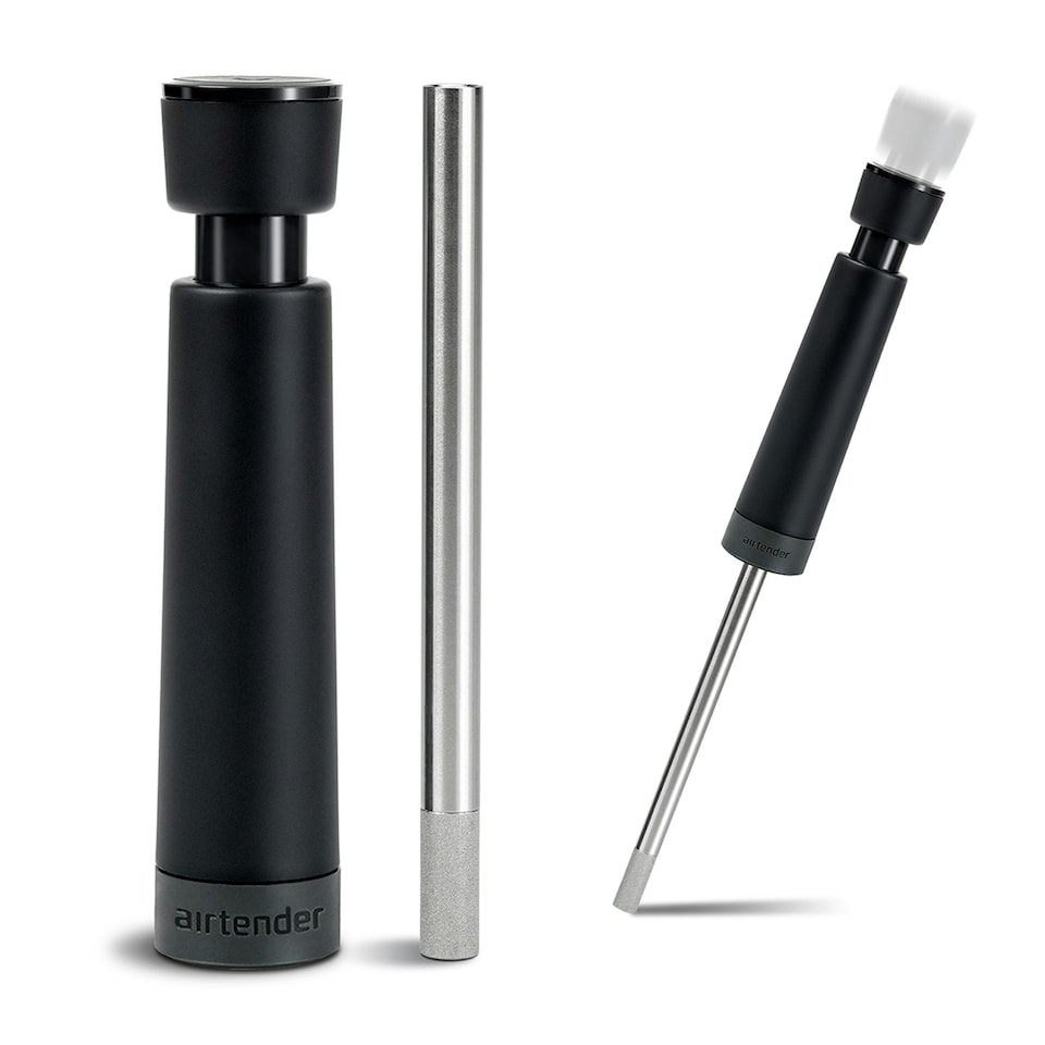 image 1 of Airtender Stainless Steel Wine Aerator