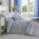 image 1 of Homescapes French Toile Patterned Duvet Cover Set, Double | Blue