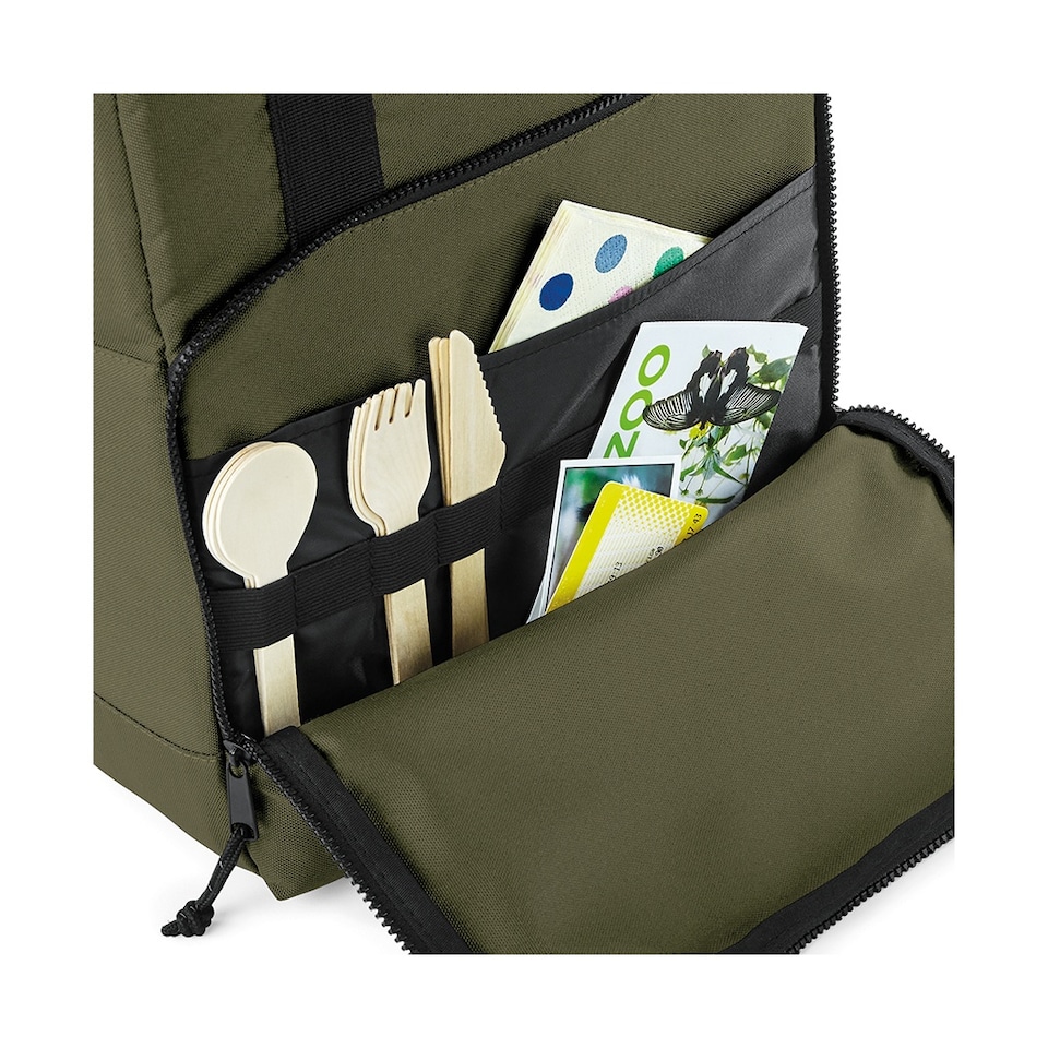 image 1 of Bagbase Cooler Backpack | Green | Military Green | One Size | 1
