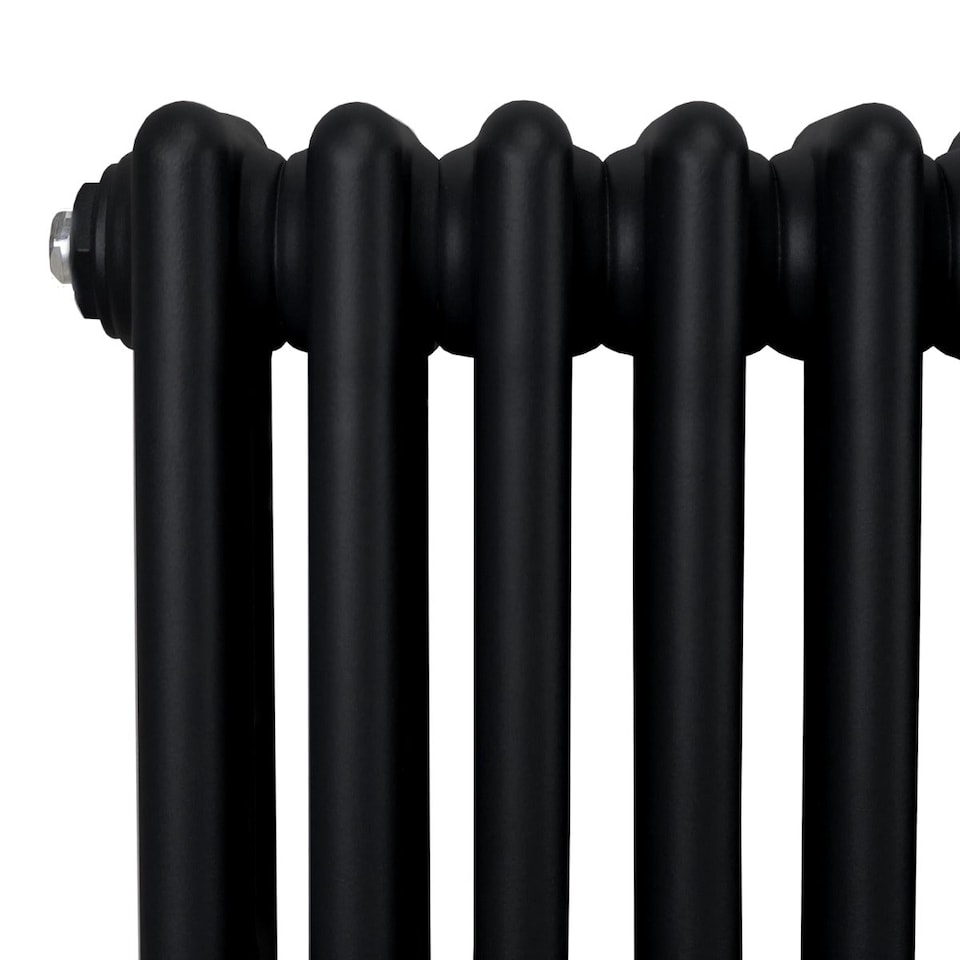 image 1 of Traditional 3 Column Radiator 1800 x 562mm Black
