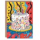 image 1 of Multicolour Cake Colourful Fun Party Pop Man Birthday Card