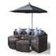 image 2 of Monaco Luxury Large Rattan Garden Sofa Set