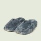 image 2 of Warmies Microwavable Slippers Steel Colour One Size