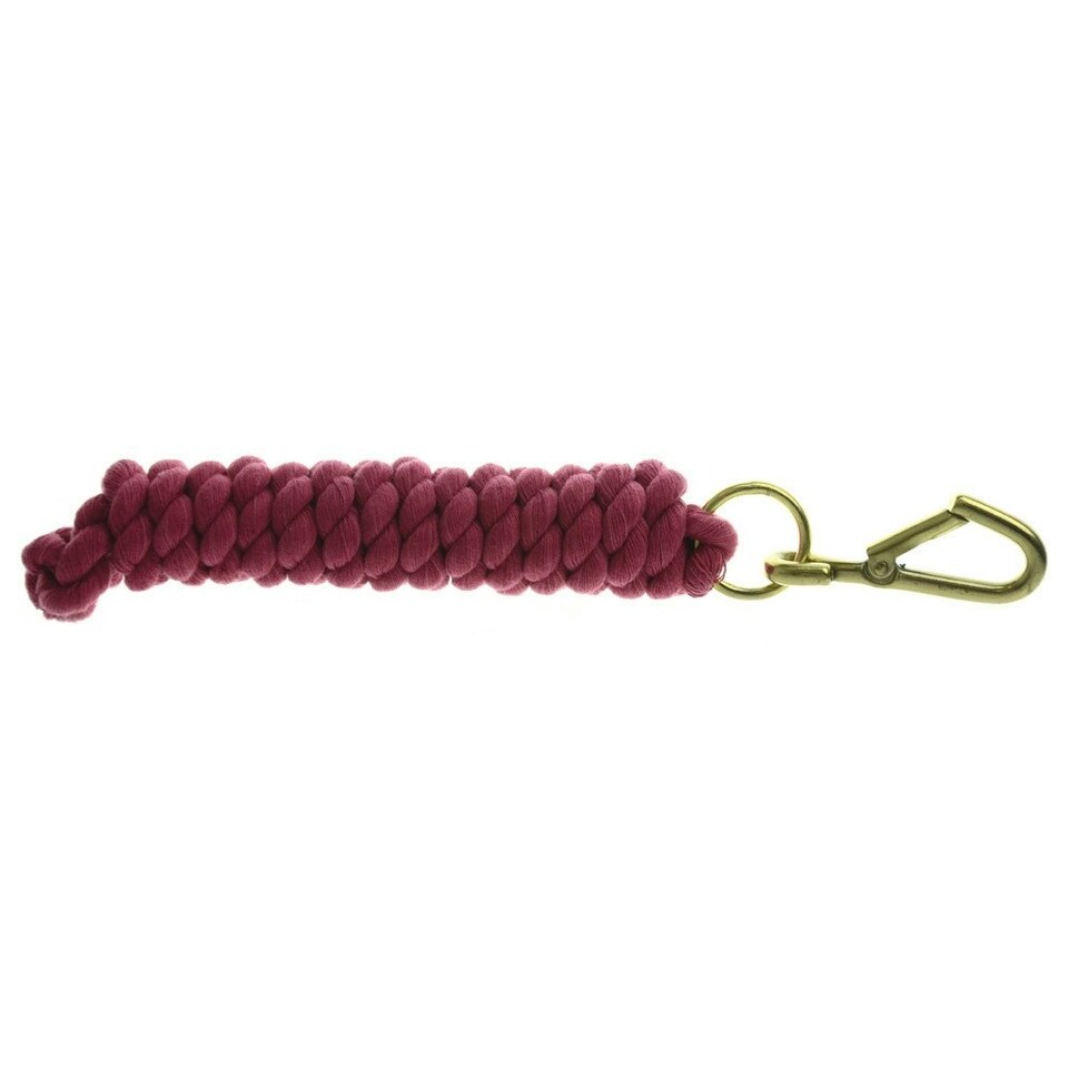 image 1 of Hy Horse Leadrope - Maroon - 1.8m