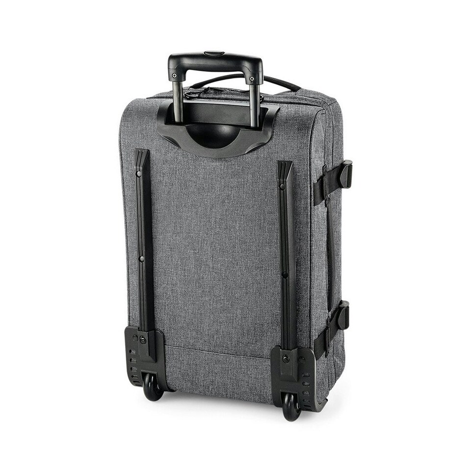 image 1 of BagBase Unisex Escape Carry-On Wheelie Bag - Grey Marl - One Size Grey | Cabin Bag