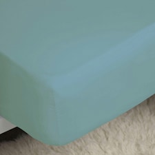 Belledorm Easycare Percale Fitted Sheet - Teal - Superking