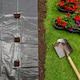 image 5 of Harbour Housewares 110gsm Weed Control Membrane - 2m x 100m (10 Rolls) Black