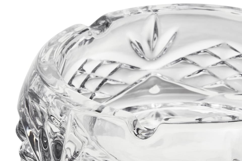 image 1 of Beaufort Large Crystal Textured Ashtray