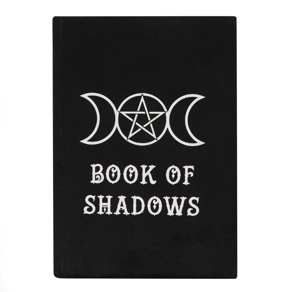 image 1 of Something Different Book of Shadows A5 Notebook - Black/White - One Size