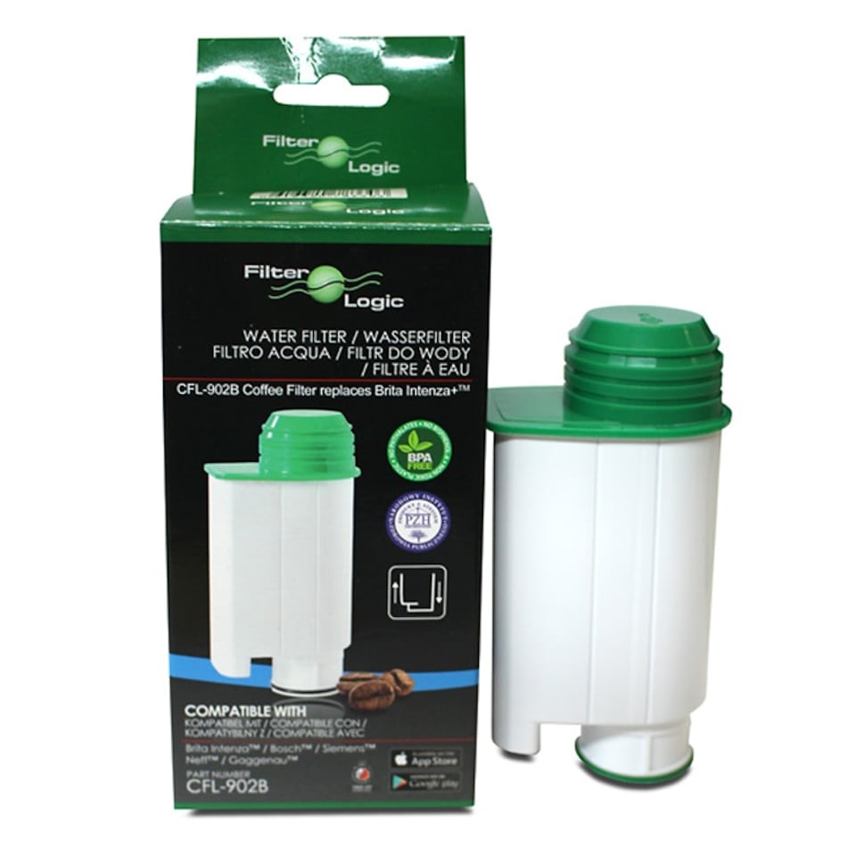 image 1 of FilterLogic CFL-902B Coffee Machine Water Filter Compatible with Brita Intenza+ (CA6702)