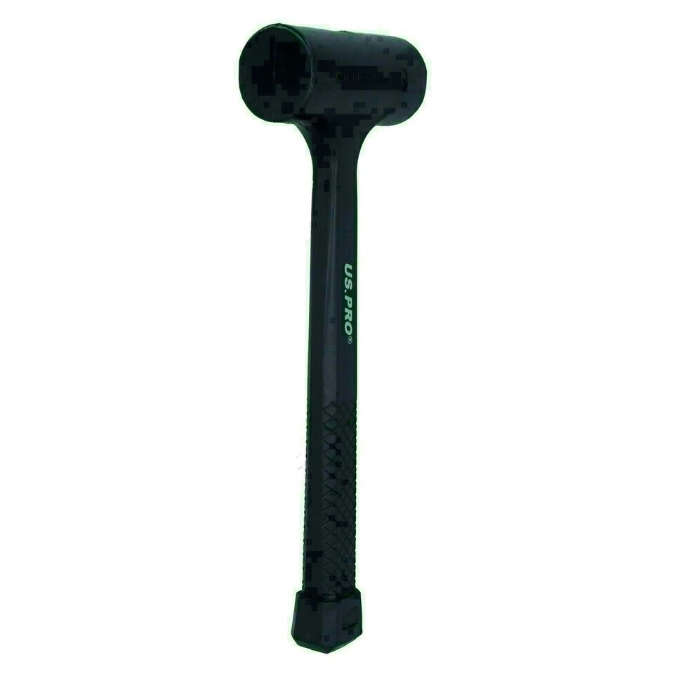 image 1 of 2LB Dead Blow Hammer Mallet Shot Loaded Head Impact Hammer Recoil