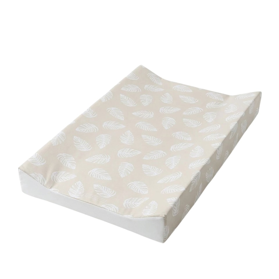 image 1 of Anti-Roll Changing Mat - Palm Bay (Greige)