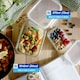 image 2 of Harbour Housewares 10pc Glass Food Storage Containers Set with Lids - 2 Sizes