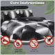 image 5 of 3D Triangle Printed Duvet Cover Set Reversible Polycotton Beddings Black | King