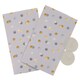 image 1 of Multipack of 6 Sheets of Gift-Wrapping Paper & 6 Tags | Birthdays/Weddings | For Him/Her/Friend | Confetti Sprinkle Design Multi