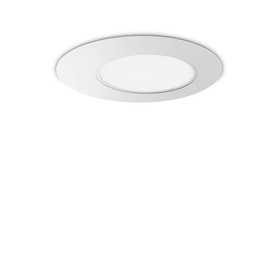 Iride Integrated LED Decorative Flush Ceiling Light White 1850Lm 3000K