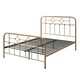 image 6 of Ware Victorian Industrial Design Brass Metal Bed Frame (Double)