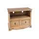 image 4 of Core Products Corona, Flat Screen TV Unit H51cm x W95cm x D43cm Brown
