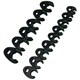image 5 of Metric Impact Impacted Crowfeet Crowfoot Spanner Wrench Set 8 - 24mm 15pc