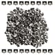 image 1 of 12mm Pyramid Shaped Nail Head Studs Square Metal Leather Rivets - 50pcs