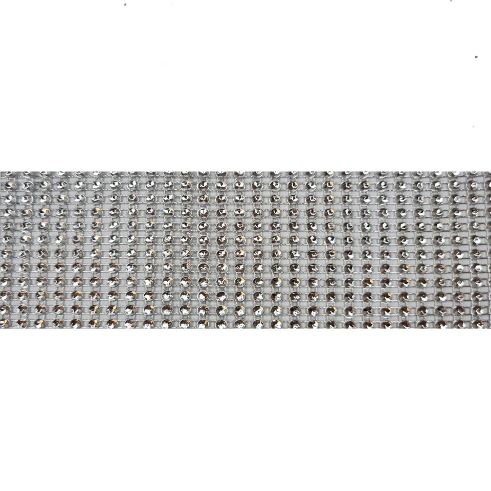 image 1 of FURNISHED Thermal Blackout Roller Blinds with Diamante Edge Made to Measure Window Shade | Blue | Blue | (W) 150cm x (L) 210cm