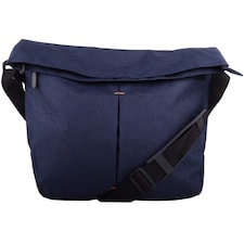 Lorenz Large Modern Look Work School Cross Body / Shoulder / Messenger Bag Inner Tablet Sleeve | Blue | Navy