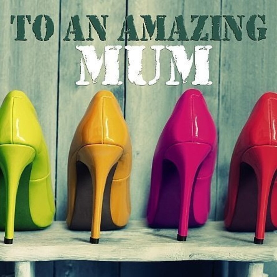image 1 of 3D Holographic MUM Mother's Day Card