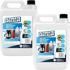 2 x Fast Acting 5 Litre Multipurpose Liquid Limescale Descaler For Kettles & Irons