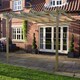 image 2 of Wall Mounted Garden Pergola - Wood - L300 x W360 x H270 cm - Light Green