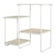 image 4 of Dante Plant Stand with Shelves Natural Cream | NATURAL