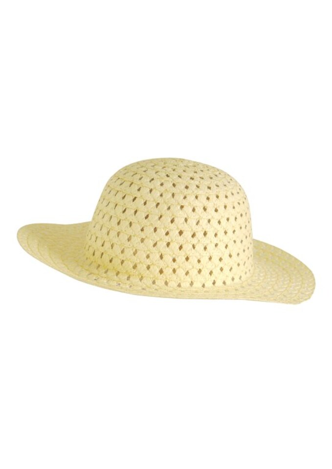 image 1 of Children's Pale Yellow Easter Fancy Dress Bonnet